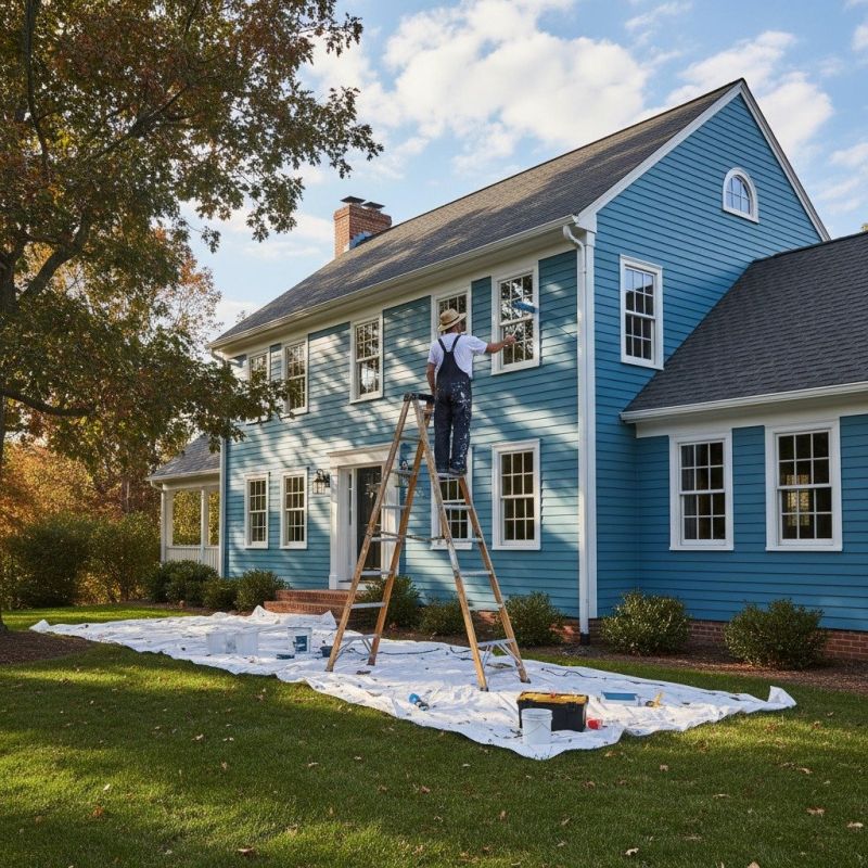 Exterior Home Painting detail