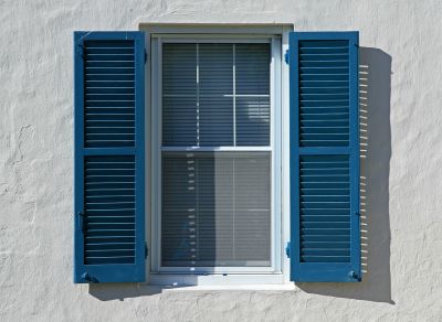 Exterior Shutters Painting detail