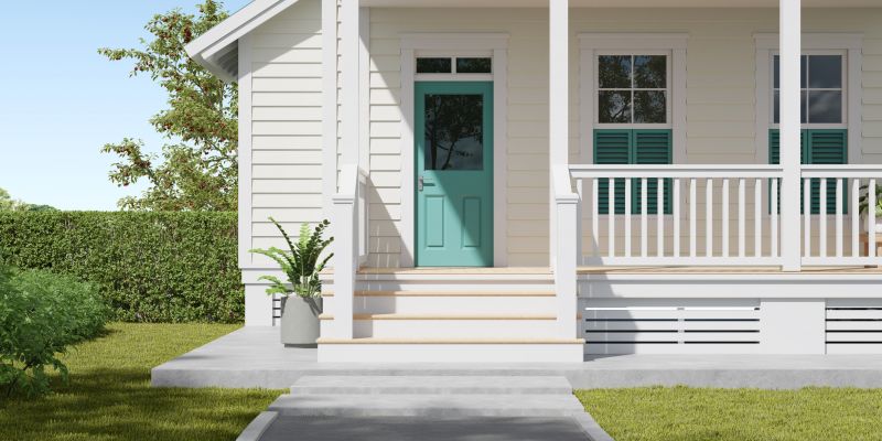 Porch Painting detail